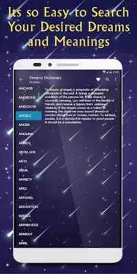 Dream Meanings Dictionary android App screenshot 2