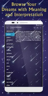 Dream Meanings Dictionary android App screenshot 4